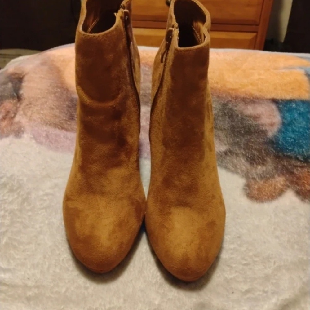 Forever Link Tan Ankle Booties